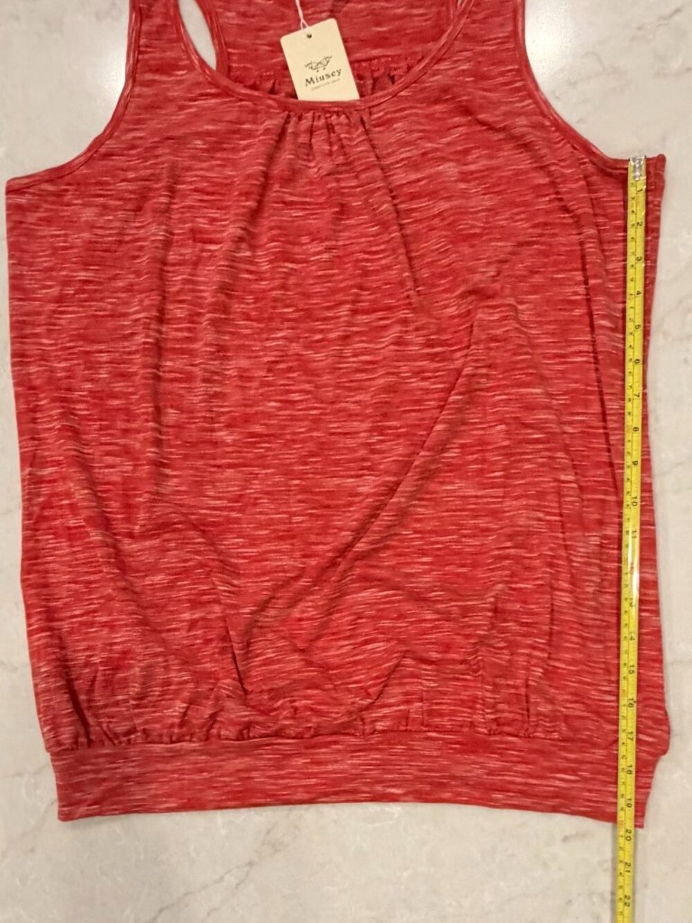 Miusey Racerback Tank - Picture 4 of 6